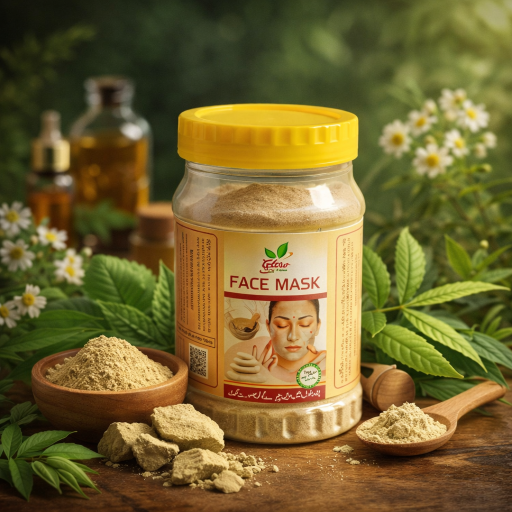 Herbal Glow Combo – Arq-e-Gulab & Multani Mitti Face Mask
