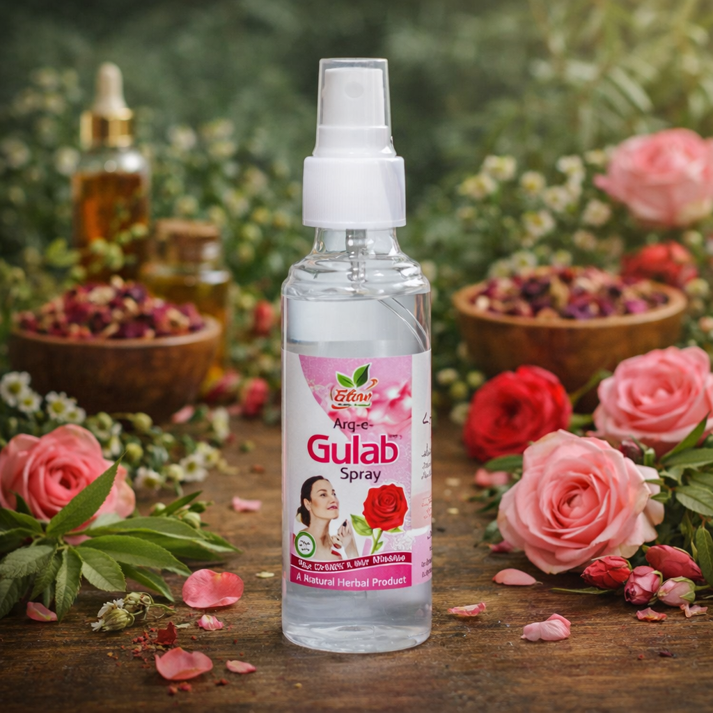 Arq-e-Gulab Spray – Natural Rose Water Facial Mist