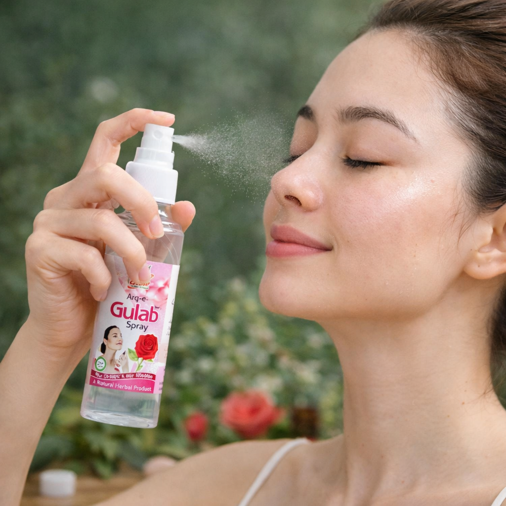 Arq-e-Gulab Spray – Natural Rose Water Facial Mist